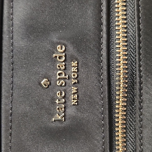 Kate Spade Black Nylon Laptop Sleeve With Strap - Picture 3 of 16